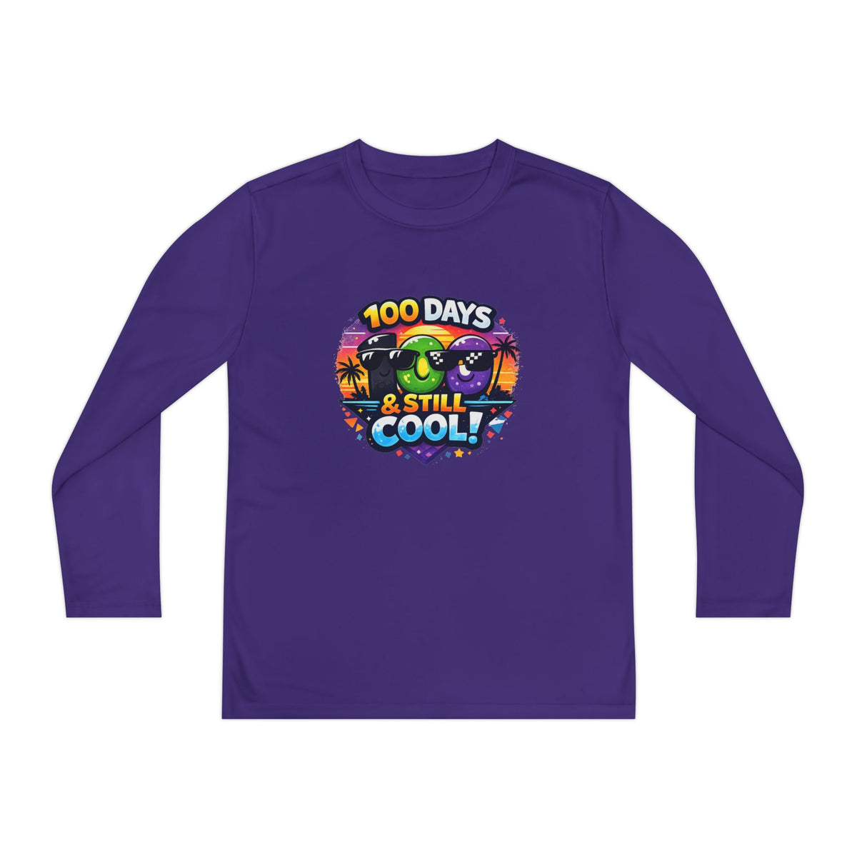 100 Days and Still Cool Kids Long Sleeve Tee | 100th Day School Shirt
