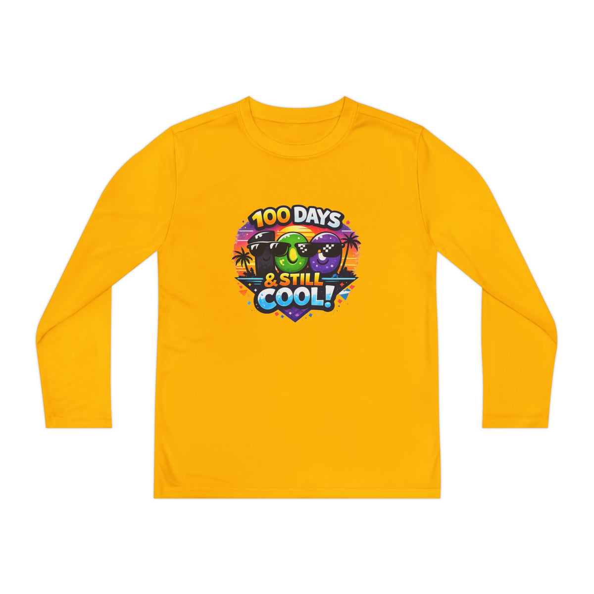 100 Days and Still Cool Kids Long Sleeve Tee | 100th Day School Shirt