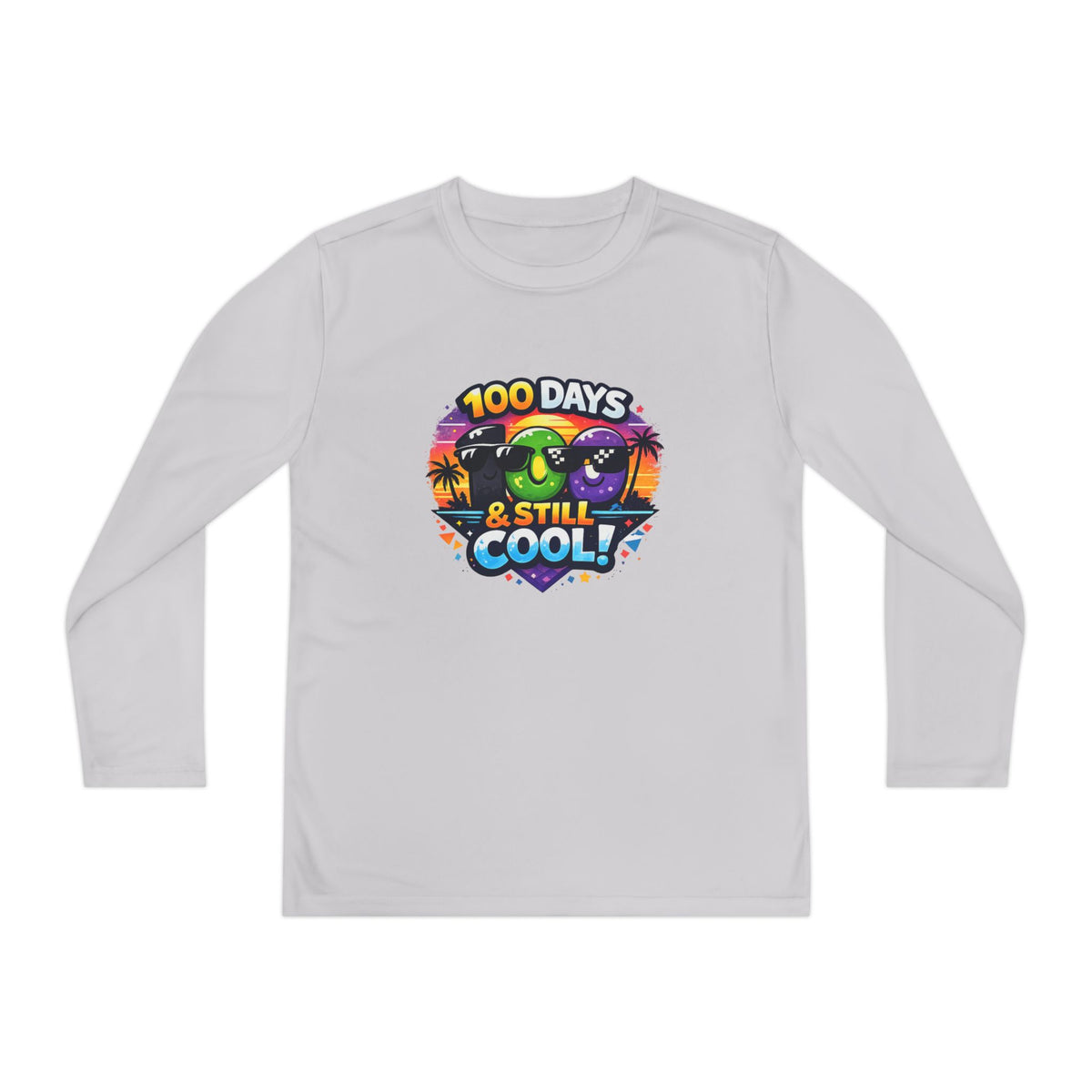100 Days and Still Cool Kids Long Sleeve Tee | 100th Day School Shirt