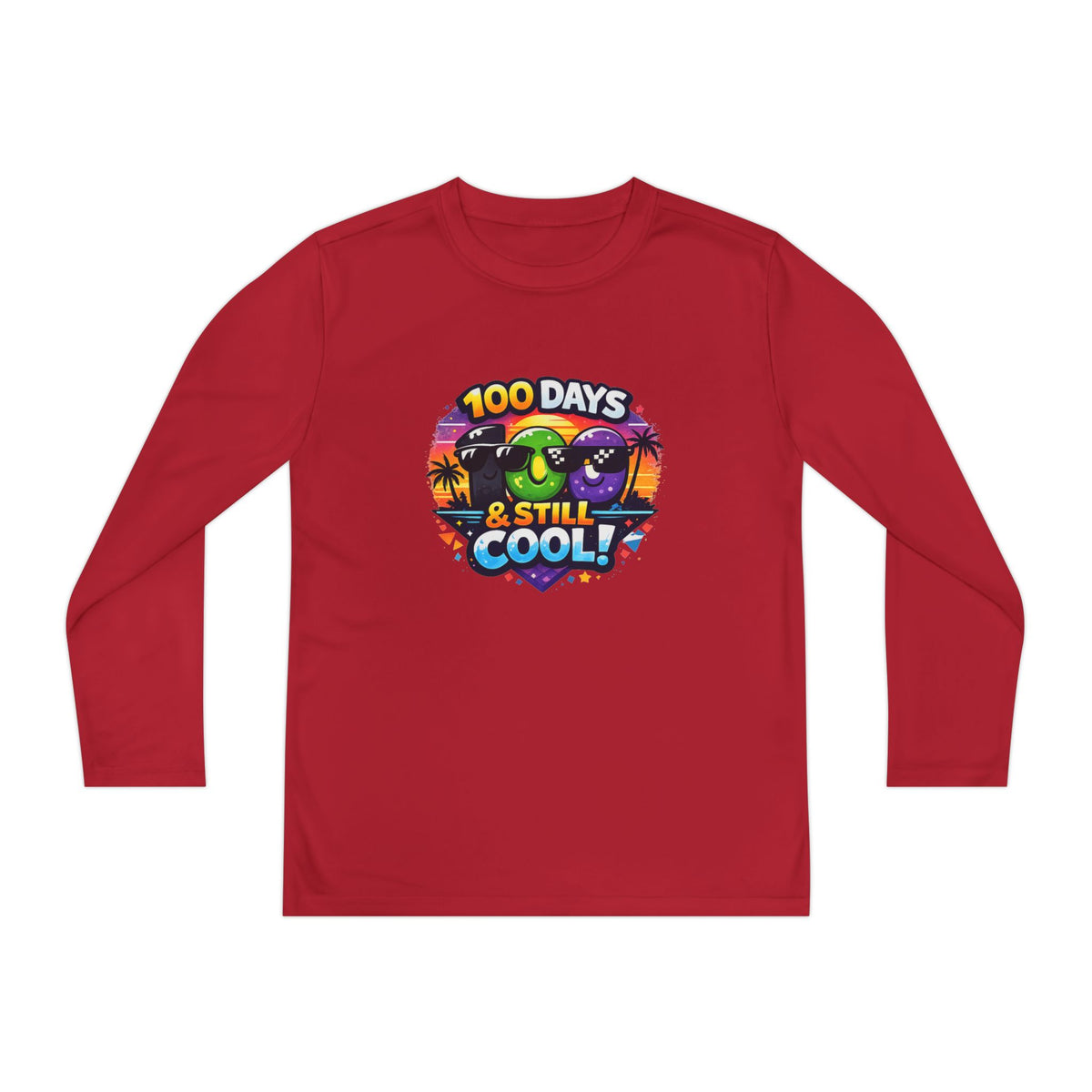 100 Days and Still Cool Kids Long Sleeve Tee | 100th Day School Shirt