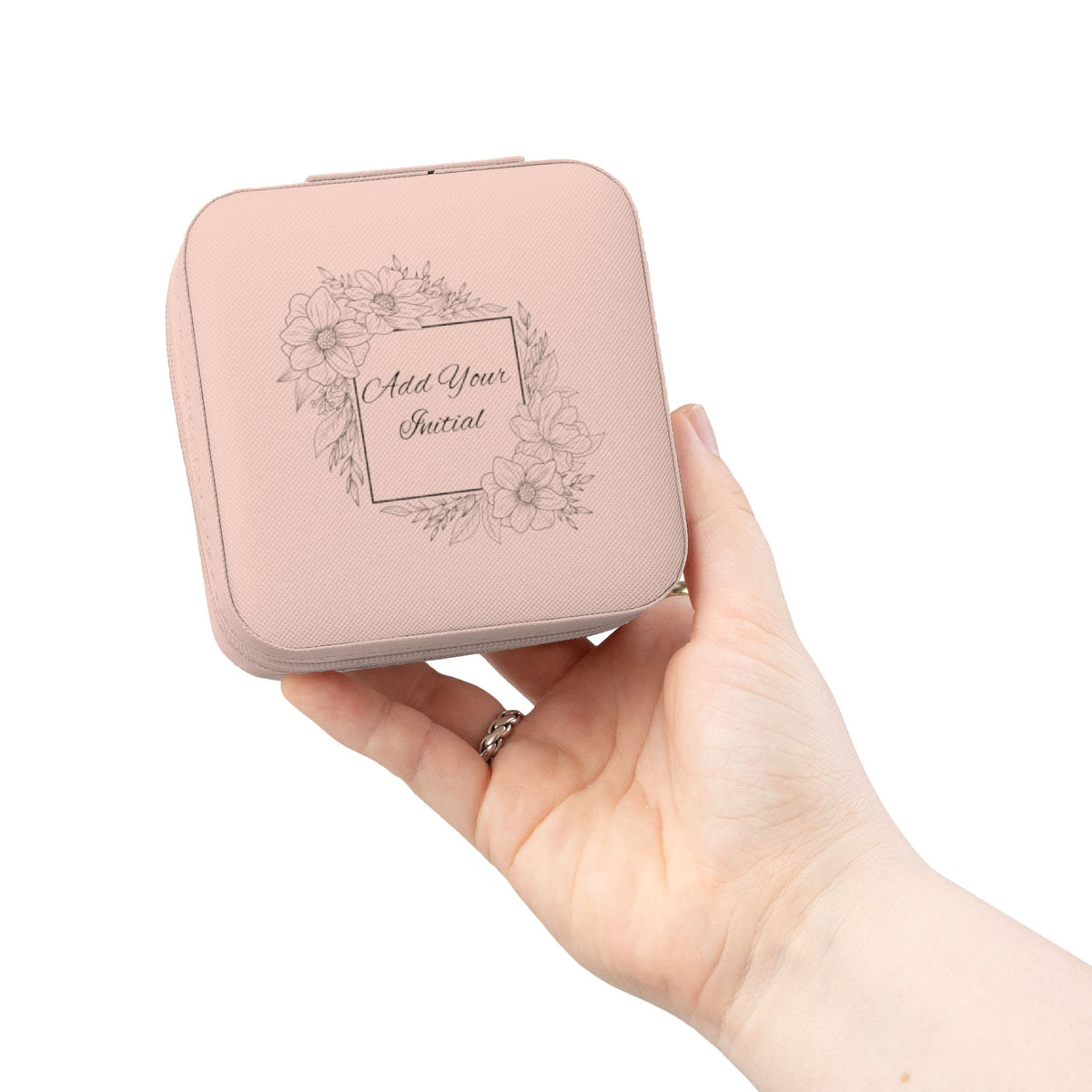 Personalized Jewelry Box for Women, Custom Travel Jewelry Case