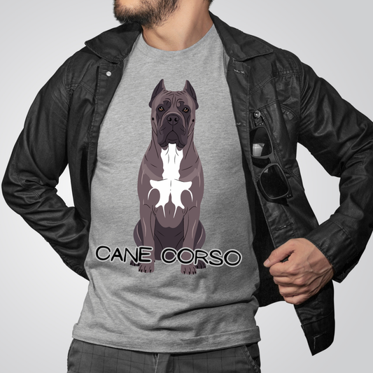 Cane Corso T-Shirt, Cane Corso Dog Shirt, Italian Mastiff Tee, Cane Corso Mom Dad Gift, Dog Lover Shirt, Cane Corso Owner Gift