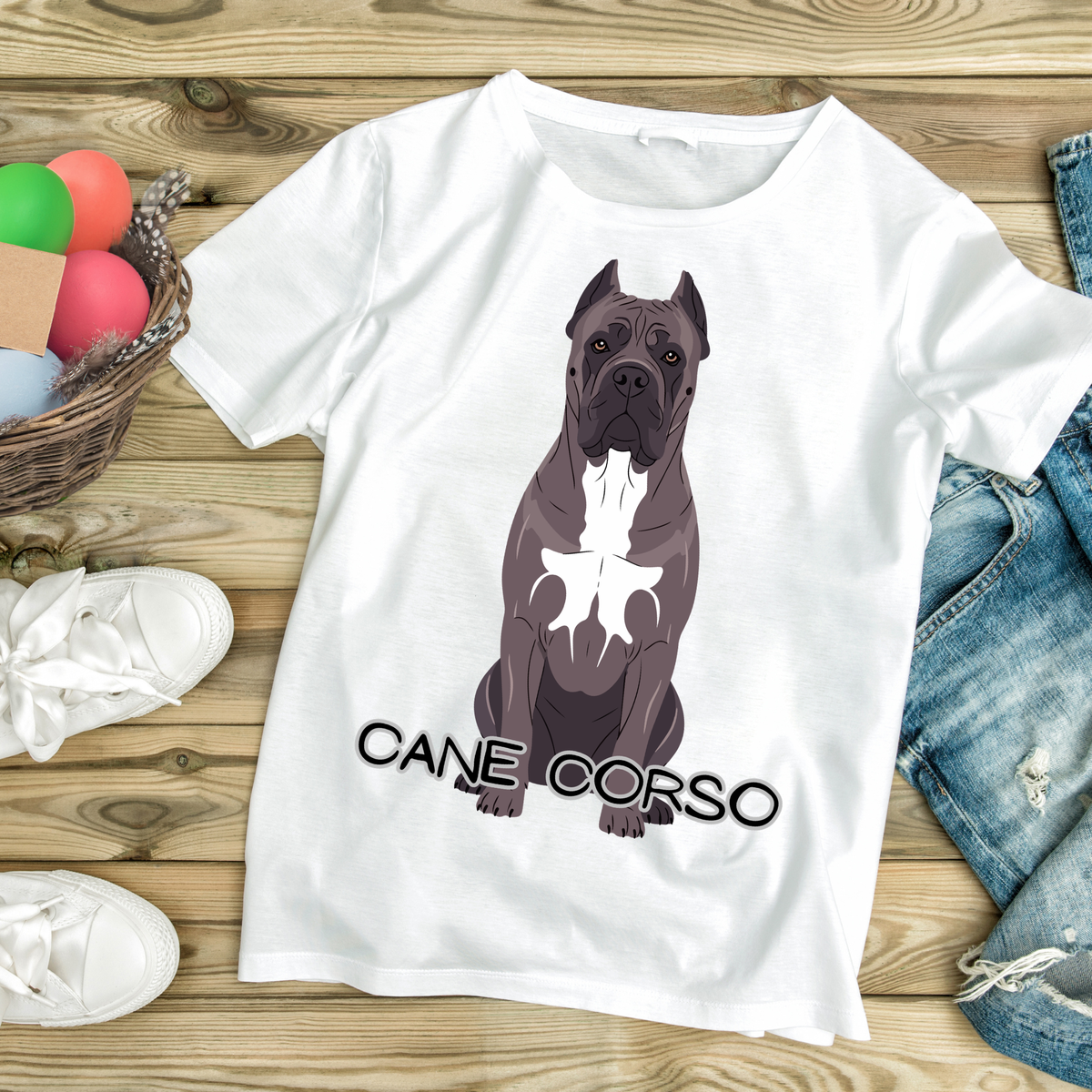 Cane Corso T-Shirt, Cane Corso Dog Shirt, Italian Mastiff Tee, Cane Corso Mom Dad Gift, Dog Lover Shirt, Cane Corso Owner Gift