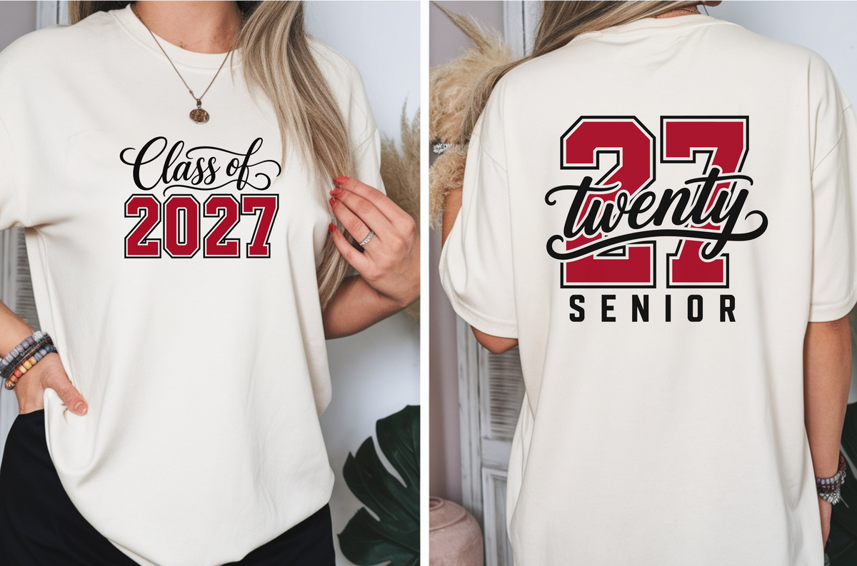 Class of 2027 Shirt | Senior 2027 T-Shirt | Graduation Shirt | Senior Year Tee | Class of 2027 Gift