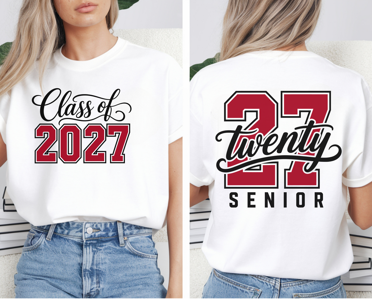 Class of 2027 Shirt | Senior 2027 T-Shirt | Graduation Shirt | Senior Year Tee | Class of 2027 Gift