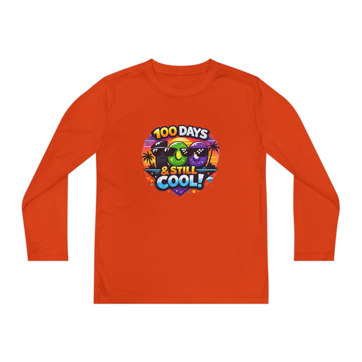 100 Days and Still Cool Kids Long Sleeve Tee | 100th Day School Shirt