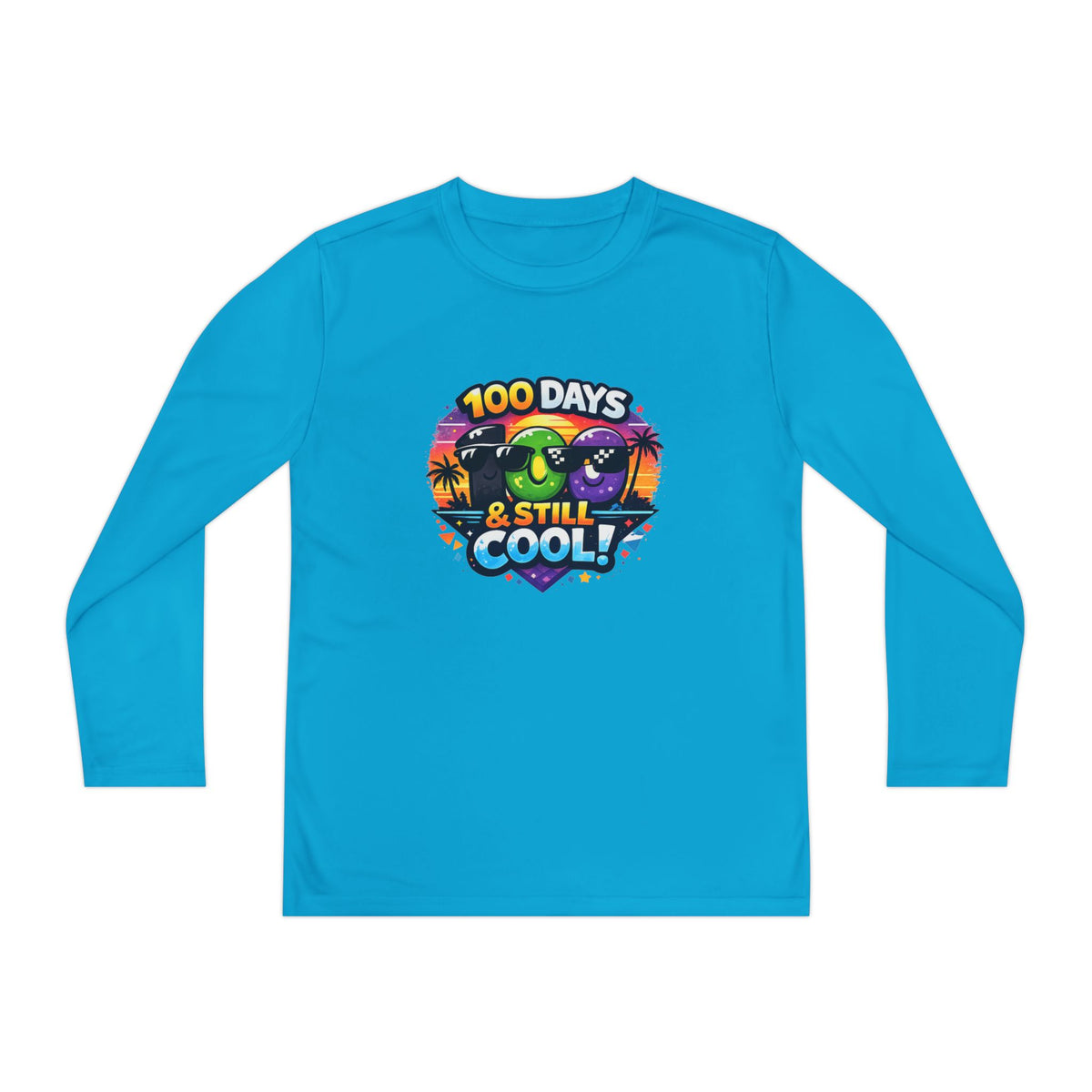 100 Days and Still Cool Kids Long Sleeve Tee | 100th Day School Shirt